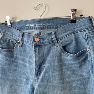 Old Navy curvy profile bootcut jeans size 10